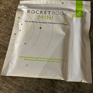 New Rocket Book Mini The Endlessly Reusable Intelligent Notebook